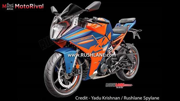 Những hình ảnh rõ nét với họa tiết và phần tem mới trên KTM RC 390 2022