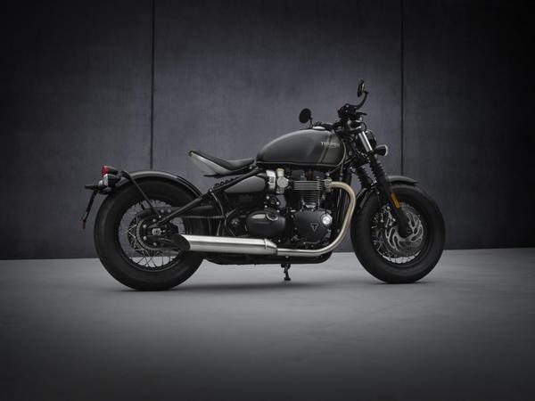 Triumph Bonneville Bobber phiên bản mới sẽ được trang bị khối động cơ song song