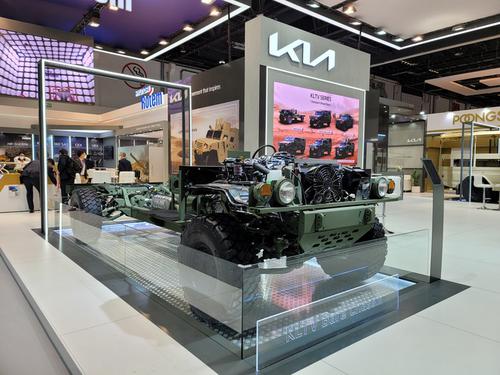 Kia ra mắt xe quân sự mới dưới sự hợp tác với Bộ Quốc phòng Hàn Quốc