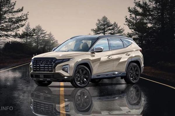 Hyundai Tucson Facelift 2024 bị lộ bản chạy thử, thiết kế gây bất ngờ
