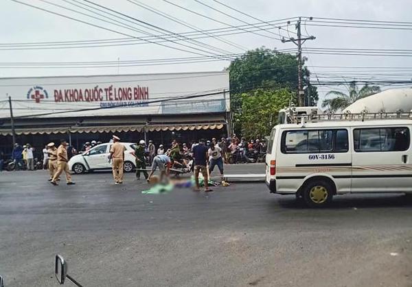 Va chạm xe container đầu kéo, người phụ nữ tử vong tại chỗ trên Quốc lộ 1A