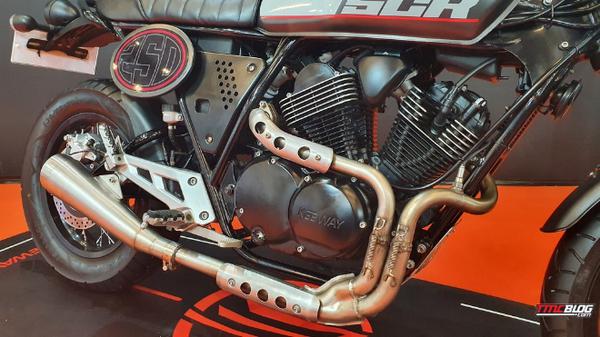 Mẫu mô tô đậm chất cổ điển Keeway SCR250V ra mắt