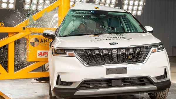 Kia Carnival thế hệ mới tại Ấn Độ đạt xếp hạng năm sao trong bài kiểm tra va chạm ANCAP