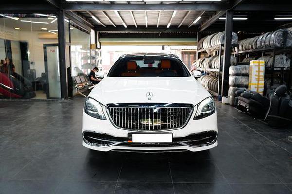 Mercedes-Benz S63 AMG 2010 "biến hóa" thành Maybach S450 với giá khoảng 400 triệu tại TP.HCM