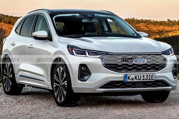 Xem trước Ford Escape 2023 với ngoại hình được làm mới