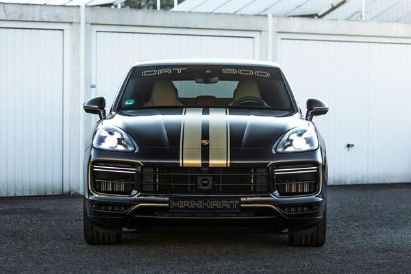 Chi tiết Porsche Cayenne Turbo với gói độ Manhart mạnh 800 mã lực