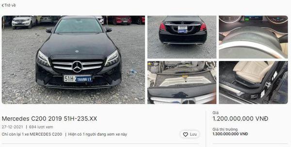 Loạt ngân hàng thanh lý hàng trăm ô tô, chỉ 90 triệu mua được xe Mercedes