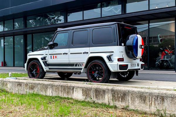 Mercedes-AMG G 63 độ Brabus của Minh Nhựa xuống phố sau thời gian dài giãn cách xã hội