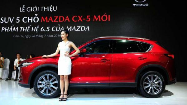 Mazda CX-5 chễm chệ  đứng đầu doanh số phân khúc crossover hạng C