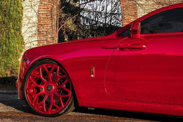 Mansory "nhuộm đỏ" Rolls-Royce Wraith siêu nổi bật