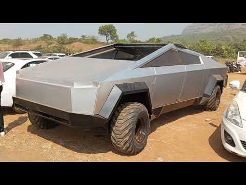 Phiên bản pha-ke của Tesla Cybertruck từ Ấn Độ gây sốt vì thiết kế quá giống bản thật