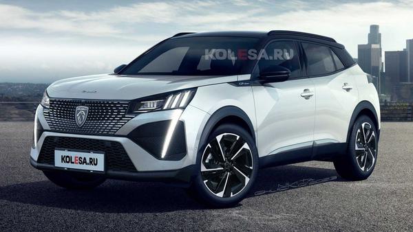 Peugeot 2008 bản facelift 2024 có logo mới và nhiều thay đổi về mặt thiết kế