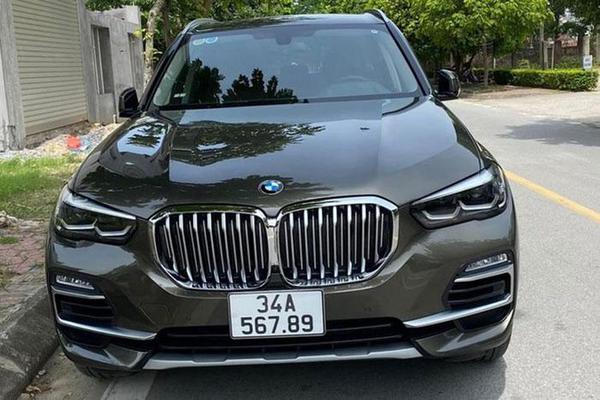 BMW X5 2022 sỡ hữu biển siêu "sảnh rồng" 34.56789 độc nhất vô nhị