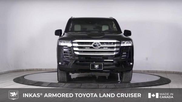 Toyota Land Cruiser 2022 phiên bản bọc giáp chống đạn