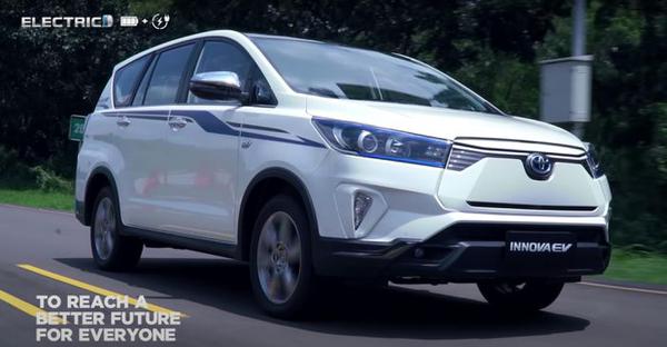 Chi tiết Toyota Innova phiên bản chạy điện tại Indonesia