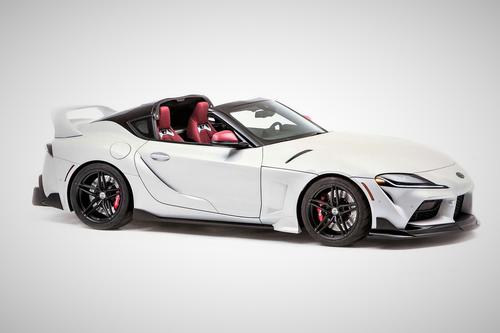 Toyota GR Supra Sport Top mui cứng có thể đóng/mở chính thức được giới thiệu công chúng