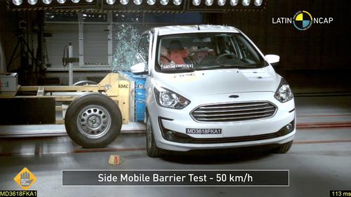 Hãng xe Ford với mẫu xe chỉ đạt 0 sao về độ an toàn theo tiêu chuẩn Latin NCAP
