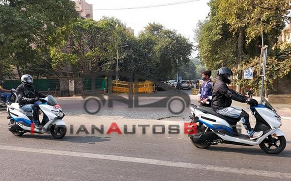 Lộ diện những hình ảnh mới nhất của mẫu xe Suzuki Burgman Electric