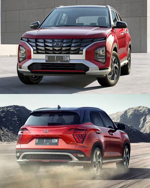 Hyundai Creta 2022 lộ diện trước thềm ra mắt