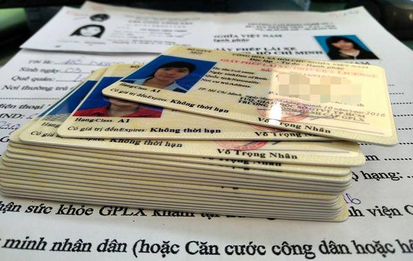 Bị thu bằng A1 giờ học bằng B2 có bị tịch thu nữa không?