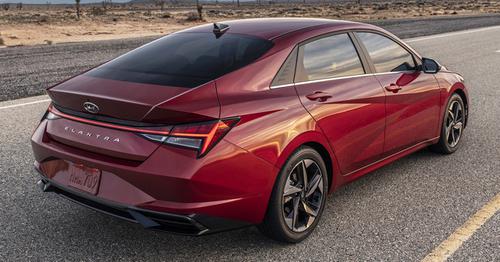 Giải thưởng xe của năm 2021 thuộc về Hyundai Elantra 2021