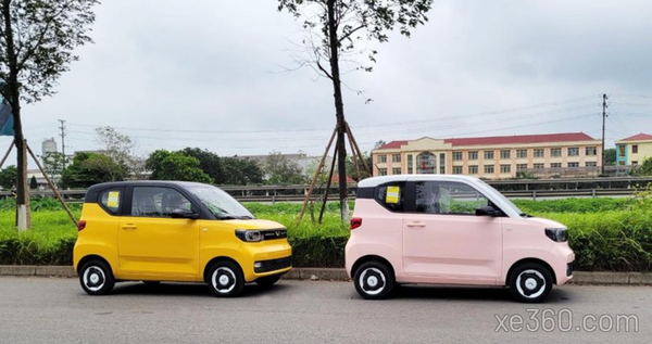 Cận cảnh ô tô điện mini bán chạy nhất thế giới Wuling Hongguang sản xuất tại Việt Nam