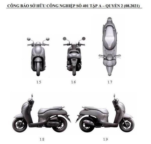 Mẫu xe ga độc đáo Honda Scoopy được đăng ký bản quyền tại Việt Nam