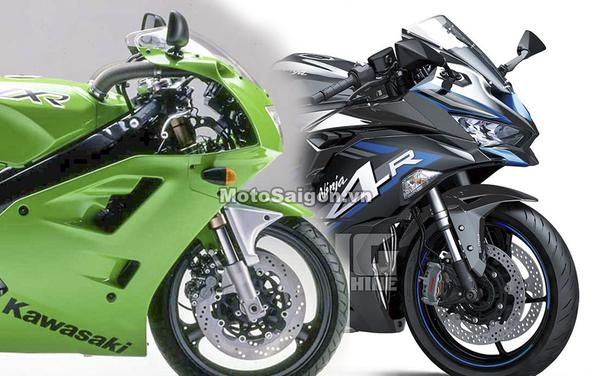 Những hình ảnh thiết kế mới của mẫu xe Kawasaki Ninja ZX-4R