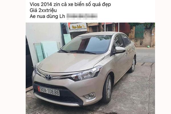 Rao bán Toyota Vios 2014 zin giá 230 triệu, người mua phát hiện xe tai nạn nát bét có biển y hệt