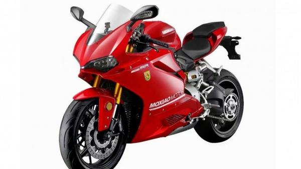 Mô tô Trung Quốc Moxiao 500RR "nhái" thiết kế của mẫu xe Ducati Panigale