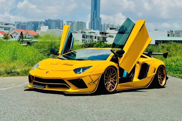 Ngắm siêu phẩm Lamborghini Aventador bản giới hạn độc nhất Việt Nam