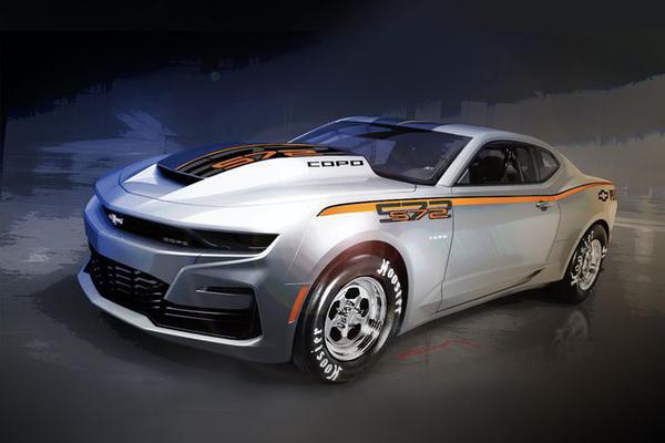 Chevrolet COPO Camaro nâng cấp động cơ V8 siêu mạnh dung tích 9.4L