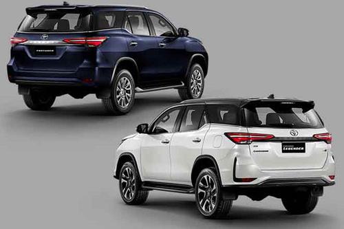 Toyota Fortuner 2021 phiên bản nâng cấp ngoại hình với nhiều biến thể độc đáo