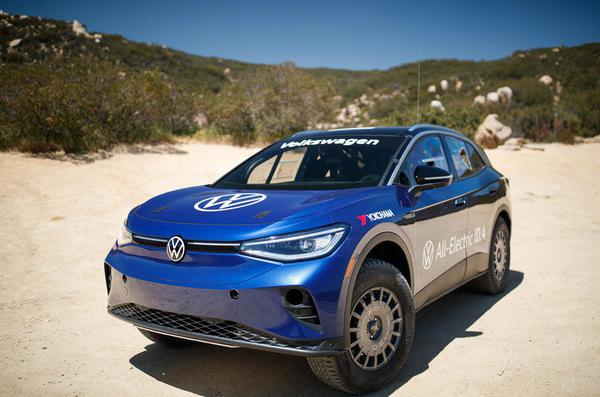 Volkswagen ID.4 được nâng cấp đáng kể để tham gia cuộc đua Mexico 1000 năm nay