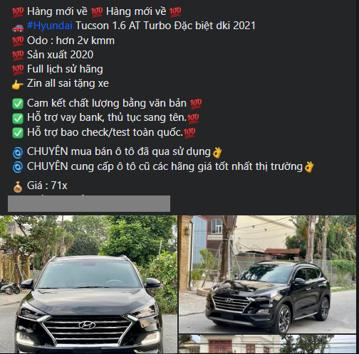 Không còn giá tiền tỷ, Hyundai Tucson 2022 lướt xuống giá ngỡ ngàng sau 2 năm lăn bánh