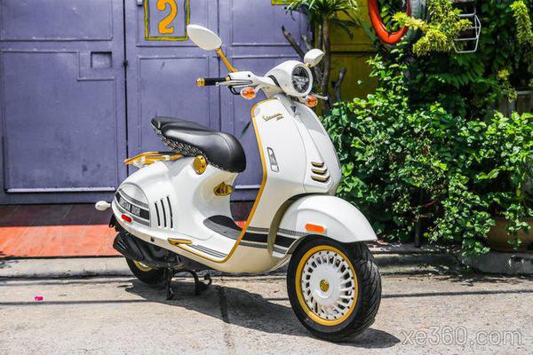 Chiêm ngưỡng Vespa 946 Christian Dior 155 nhập Mỹ cập bến Việt Nam