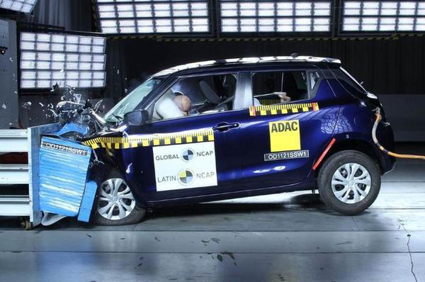 Suzuki Swift đạt 0 điểm trong bài kiểm tra va chạm từ Latinh NCAP