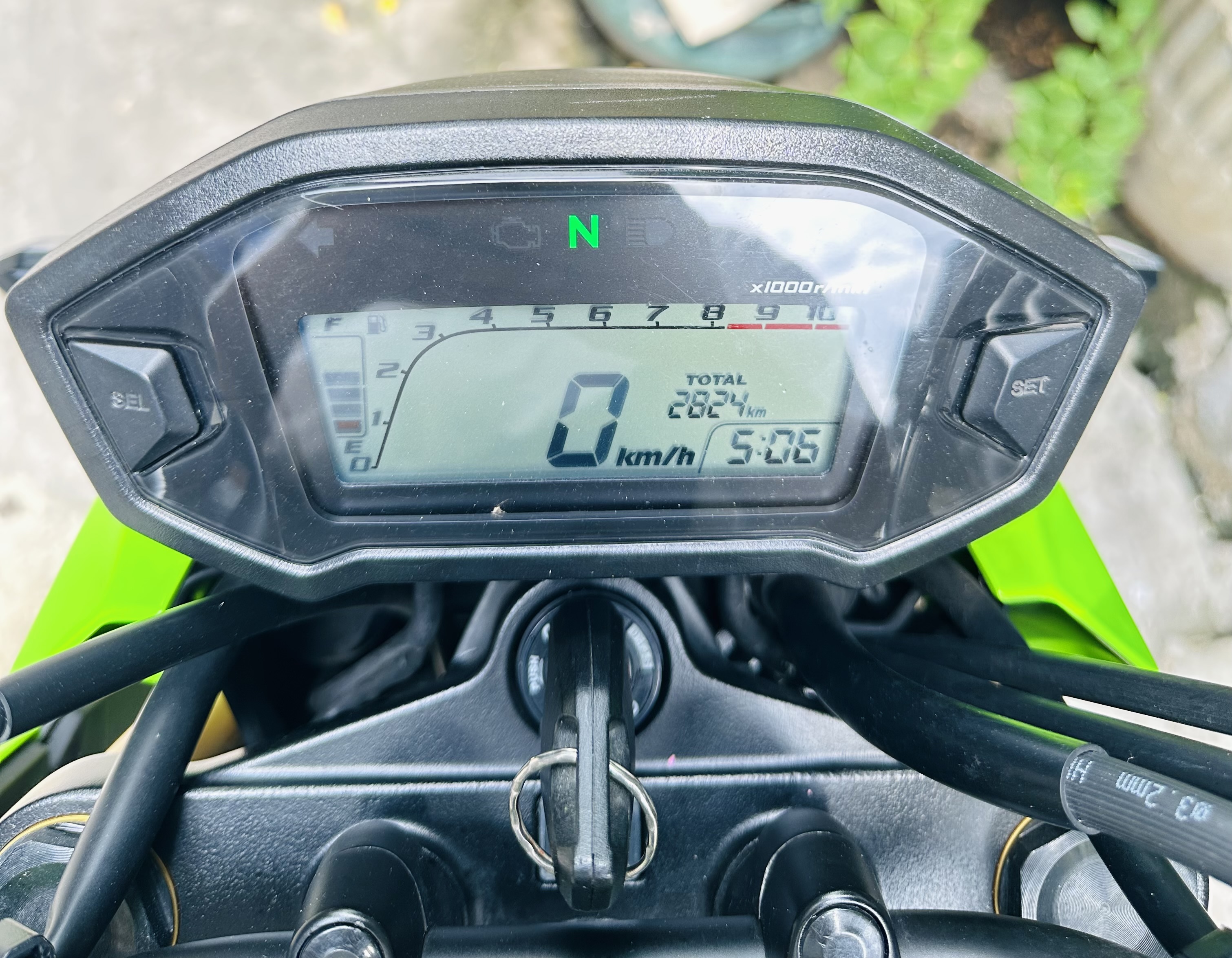 MSX 125 cc xanh lá đen, mới 95%, đã sử dụng 2824 km, năm đăng kí 2019. Chính chủ