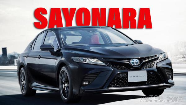 Toyota khai tử Camry tại Nhật Bản sau 43 năm để tập trung vào SUV và Crossover