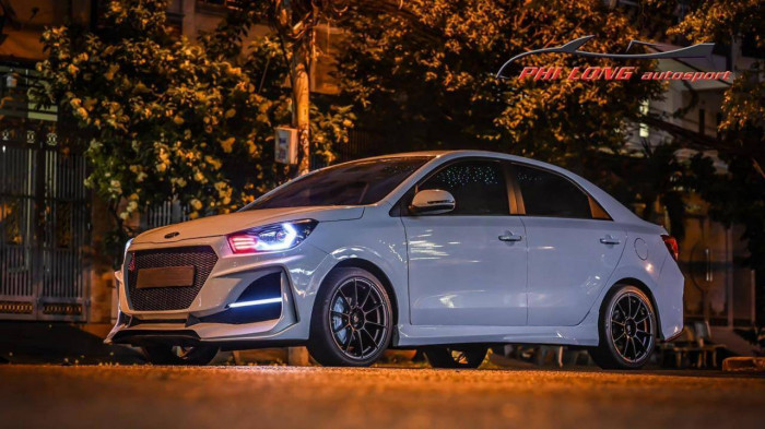 Chiêm ngưỡng Kia Soluto bản độ thể thao độc nhất tại Việt Nam