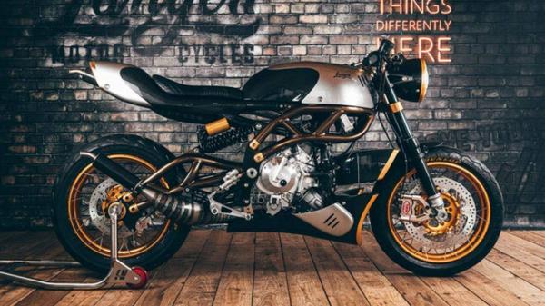 Mô tô cổ điển Langen Two Stroke chỉ sản xuất 100 chiếc và có giá bán khoảng 910 triệu đồng