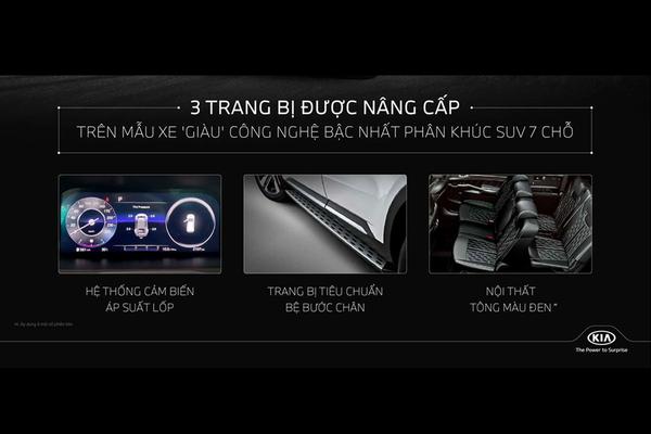 Kia Sorento 2021 nhận thêm 3 trang bị mới, giá bán không đổi