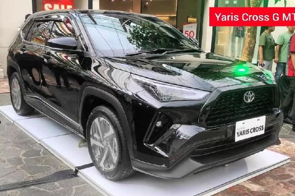 Lộ diện ảnh Toyota Yaris Cross bản tiêu chuẩn sắp về Việt Nam