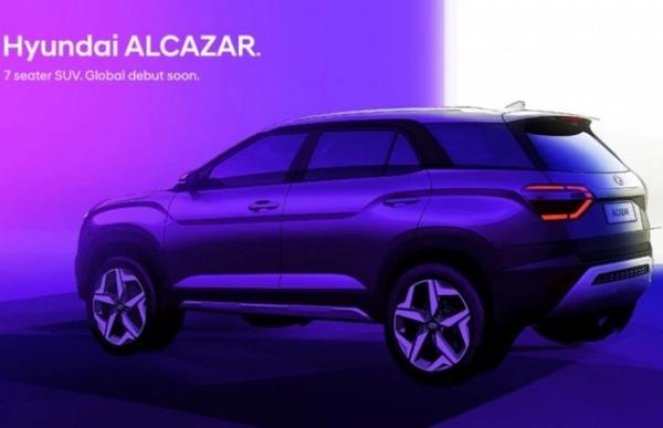Hyundai Alcazar chính thức ra mắt tại Ấn Độ, được bổ sung hàng ghế thứ 3