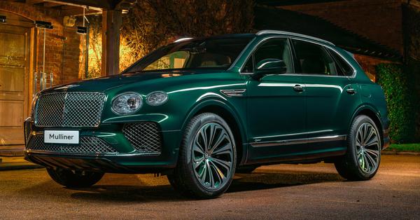 Bentley Bentayga Hybrid Mulliner được làm riêng với màu sơn đặc biệt dành cho 1 vị đại gia Trung Quốc