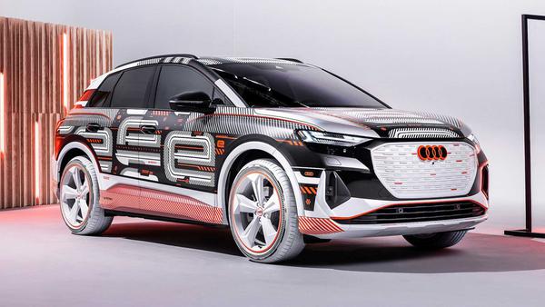 Audi Q4 E-tron xác nhận ra mắt công chúng vào ngày 14 tháng 4 sắp tới