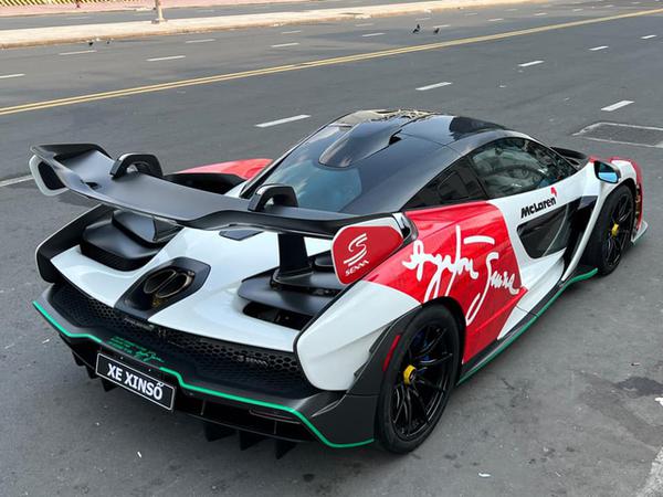 Siêu xe McLaren Senna thứ 2 về Việt Nam, gây chú ý với ngoại hình siêu độc đáo