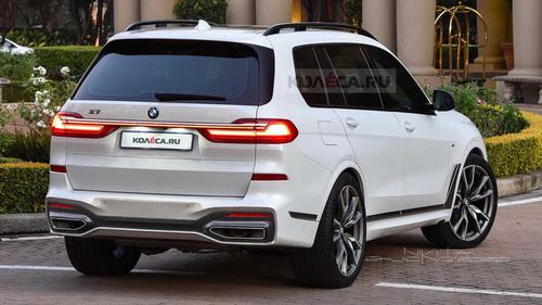 BMW X7 2022 với ảnh phác thảo, lộ diện vẻ ngoài được tinh chỉnh độc đáo