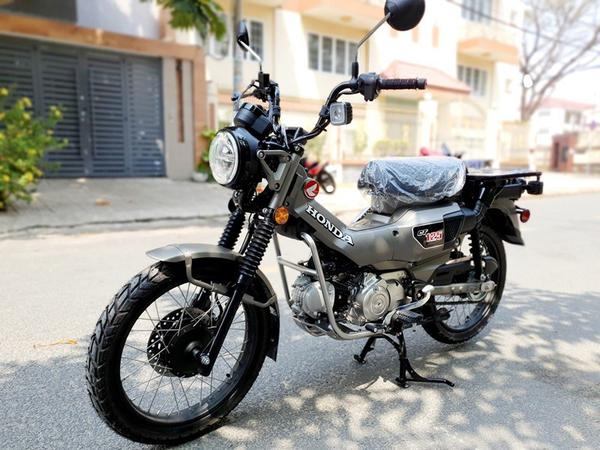 Super cub phiên bản đi phượt Honda CT125 giá gấp đôi Honda SH tại Việt Nam