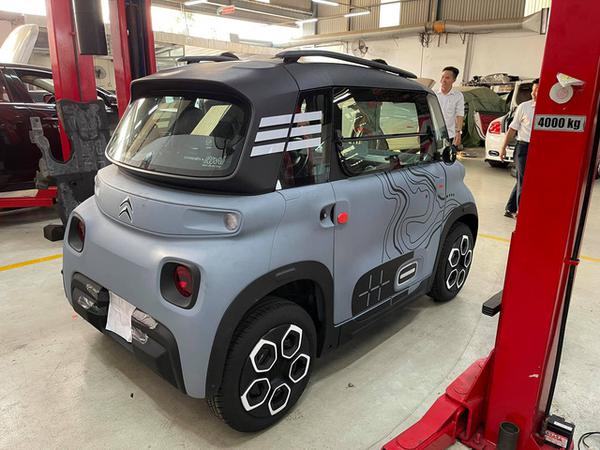 Xe điện siêu nhỏ gọn Citroen Ami lần đầu tiên có mặt tại Việt Nam